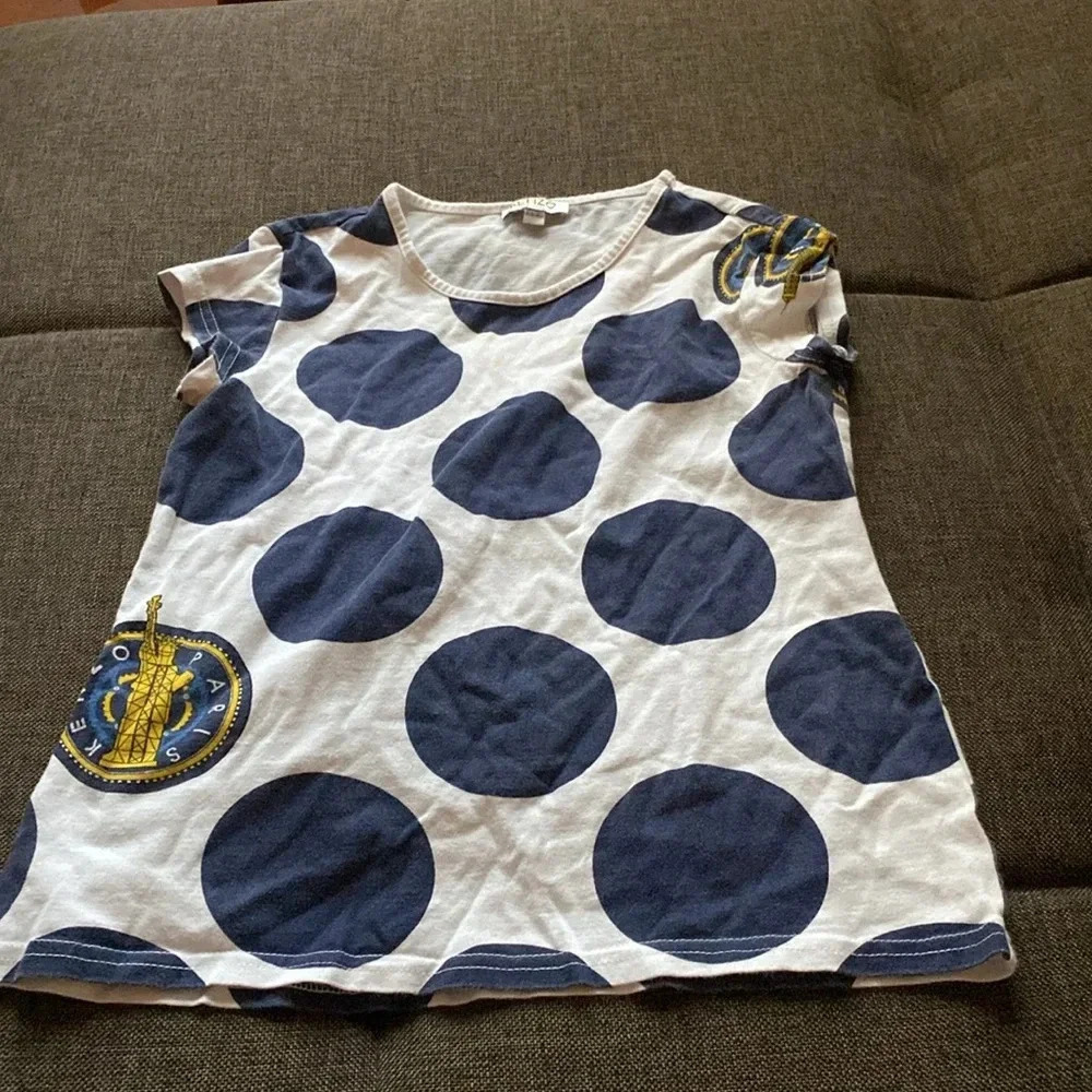 Kenzo Kids Girls Printed Dungarees and top size 10​​ - Picture 4 of 4